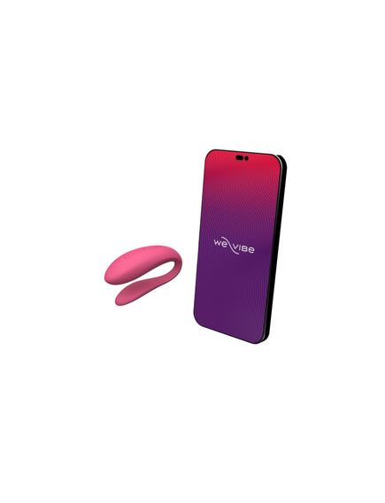 Вибратор для пар We-Vibe Sync Lite розовый , изображение 7