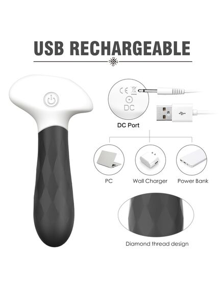 Многофункциональный мини-вибратор "Dream-D" , изображение 4