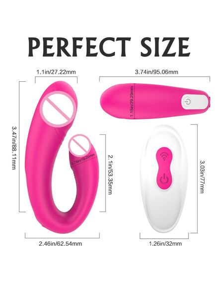 Вибратор для пар "Heart sweety-rct" , изображение 2