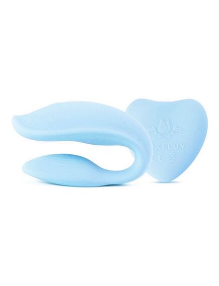 Вибратор для пар Alisa 2U Blue 
