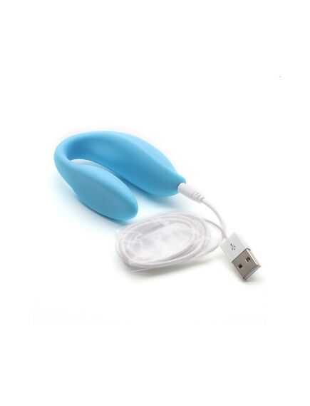 Вибратор для пар Alisa 2U Blue , изображение 3