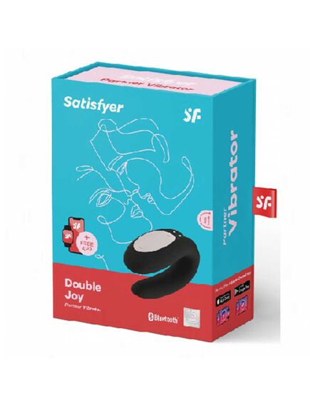 Парный вибратор Satisfyer Double Joy с приложением , изображение 2