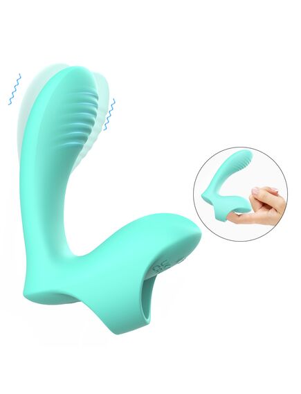 Насадка на палец с вибрацией "Dakki" , изображение 2