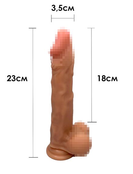 Страпон на трусиках гибкий с каркасом Wear joker TSN , изображение 2