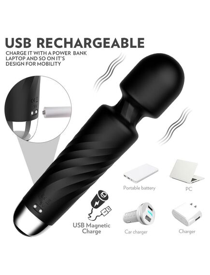 Вибромассажёр "Hero-2" черный , изображение 2