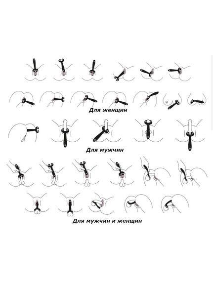 Перезаряжаемый вибромассажер Satisfyer Partner Multifun 3 East version (Black) , изображение 2