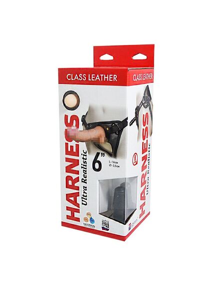 Фаллоимитатор с поясом Harness , изображение 4