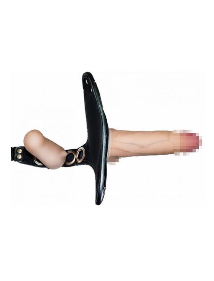 Страпон с тремя насадками Women Long , изображение 3