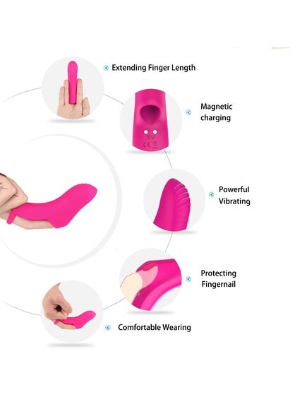 Насадка на палец с вибрацией OMG , изображение 2