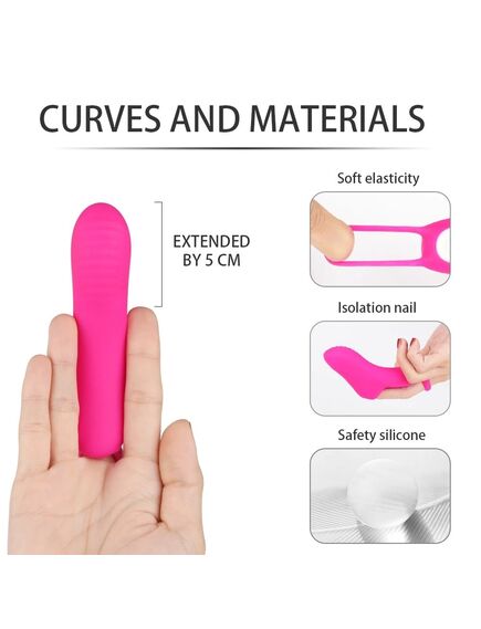 Насадка на палец с вибрацией OMG , изображение 5