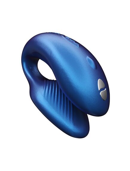 Сенсорный вибромассажёр для пар We-Vibe Chorus Blue Two Become One, Расцветка: Синий , изображение 2