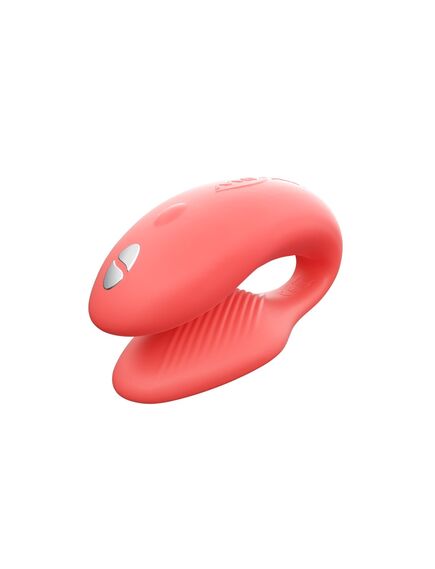 Сенсорный вибромассажёр для пар We-Vibe Chorus Two Becom One, Расцветка: Оранжевый , изображение 3