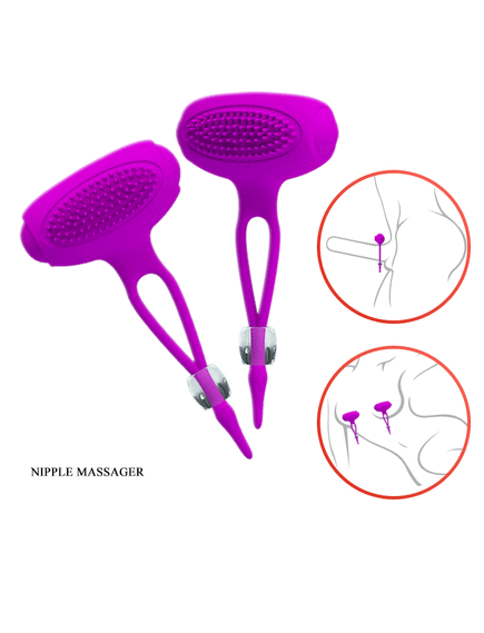 Набор игрушек для пар 5 предметов Purple Desire , изображение 6