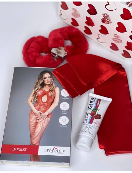 Подарочный бокс для неё "Пыл Красной Страсти" , изображение 2