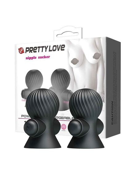 Перезаряжаемые виброприсоски на соски Nipple Sucker , изображение 2