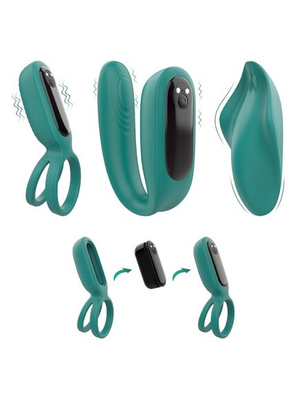 Набор секс-игрушек The Love Kit Green , изображение 8