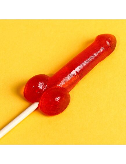 Леденец «Меньше слов, больше дела», вкус: клубника, 20 г. , изображение 2