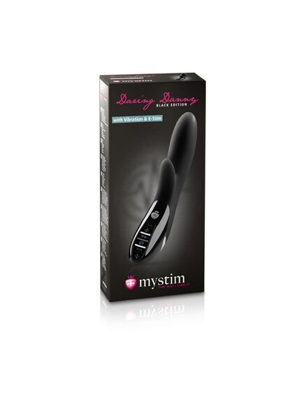 Daring Danny eStim Vibrator, Black Edition Вибромассажер с электростимуляцией , изображение 3