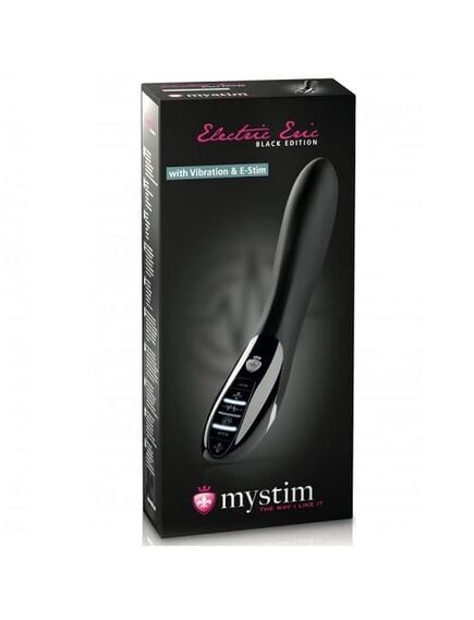 MYSTIM Вибратор с электростимуляцией Electric Eric черный выпуск , изображение 3