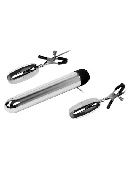 Вибратор и зажимы на соски Turbo Nipple Clamps , изображение 3