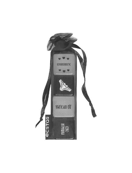 Кубики для двоих «Во власти страсти. Удовольствие для неё», 2 неоновых кубика, 2 пластиковых кубика , изображение 2