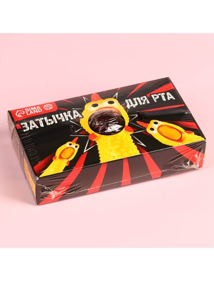 Леденец-кляп «Затычка для рта», вкус: клубники со сливками, 30 г. , изображение 5