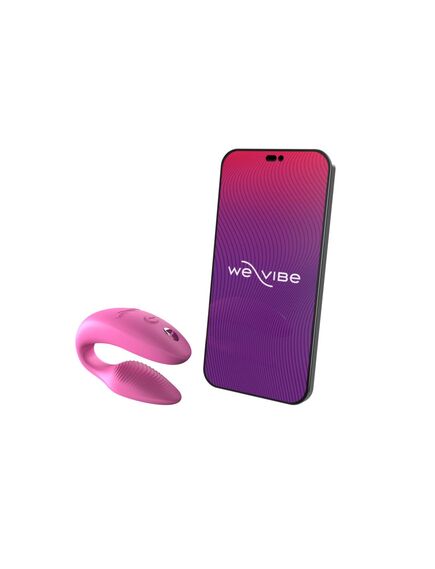 Вибромассажер для пар We-Vibe Sync 2 Pink , изображение 12