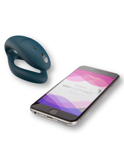Вибратор для пар We-Vibe Sync O бархатно-зеленый, Расцветка: Бархатно - зеленый 