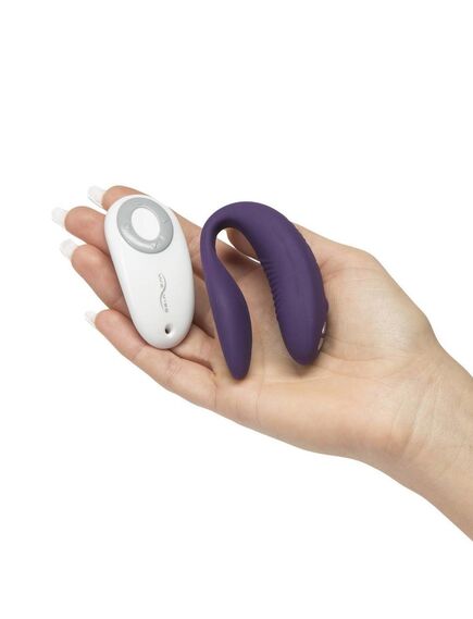 Вибромассажер для пар We-Vibe Sync Purple , изображение 5
