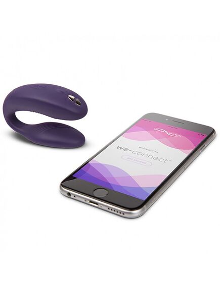 Вибромассажер для пар We-Vibe Sync Purple , изображение 6