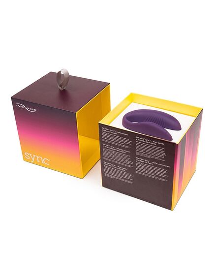 Вибромассажер для пар We-Vibe Sync Purple , изображение 11