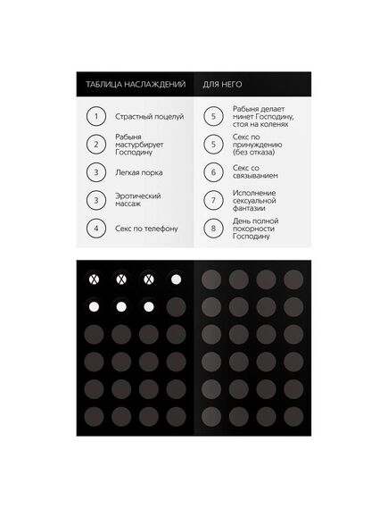 Игра для двоих «Ты мне/я тебе. BDSM», 3 в 1 (40 карт, наклейки, 2 книжки) , изображение 4