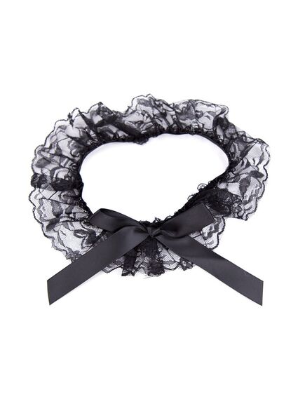 Черная подвязка на бедро , изображение 2