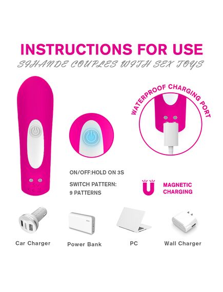 Вибратор для пар Wejoy , изображение 3