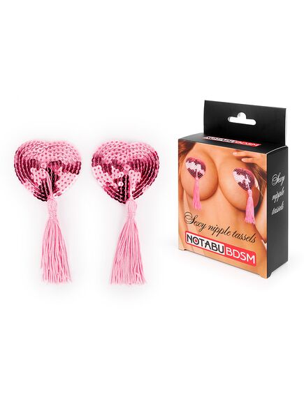 Пэстисы в виде сердечек розовые , изображение 2