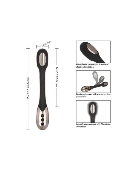 Гибкий вибромассажер с электростимуляцией Electro-Charge , изображение 3