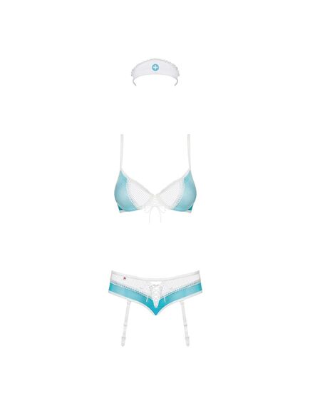 Комплект кокетливая медсестра, S/M , изображение 3