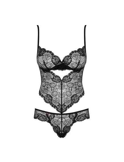 Эротическое боди "Alluria teddy" S\M, Выберите размер : S/M , изображение 3