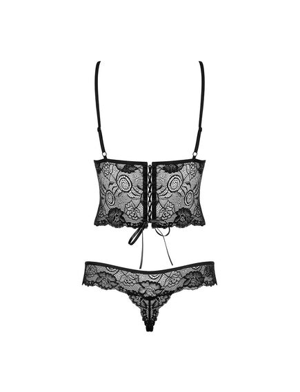 Эротическое боди "Alluria teddy" S\M, Выберите размер : S/M , изображение 4