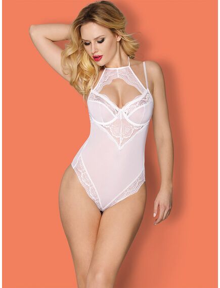 Hot Woman - Соблазнительное белоснежное боди, (L/XL) 