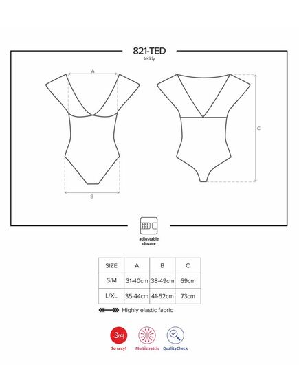 Боди "821-TED-1", S/M , изображение 2