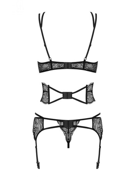 Комплект белья "Frivolla" (чёрный, L/XL), Выберите размер : L/XL , изображение 3