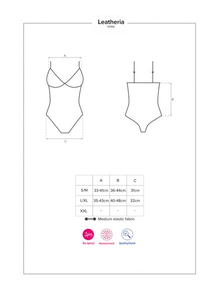 Боди "Leatheria", S/M , изображение 2