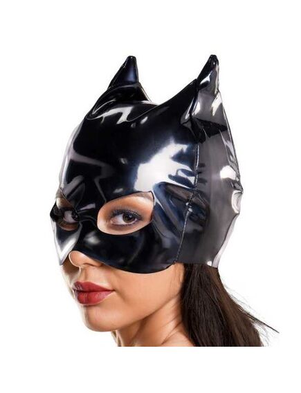 Полу-шлем с ушками кошки Glossy (One Size) , изображение 2