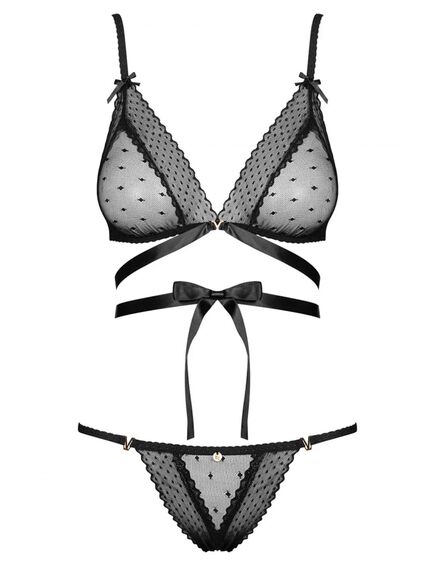 Сексуальный комплект "BOWESSA SET" S\M , изображение 3