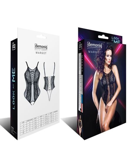 Боди с доступом и шнуровкой Margot (Look At Me collection) (M) , изображение 2