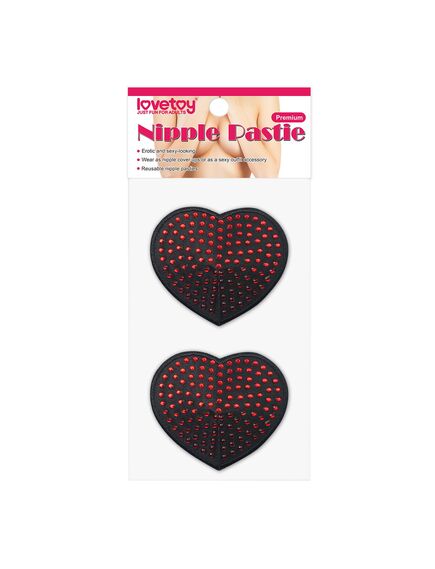 Пэстисы Red Diamond Heart Nipple Pasties , изображение 2