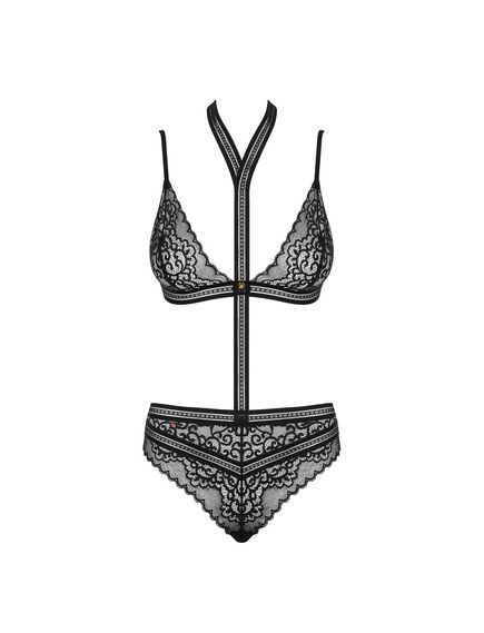 Тедди из черного кружева "Ailay", S/M , изображение 4