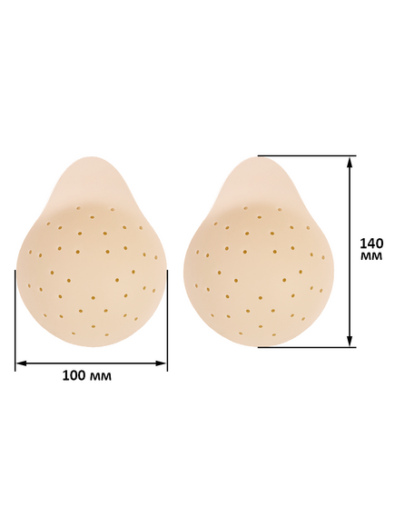 Силиконовые накладки на грудь дышащие , изображение 3