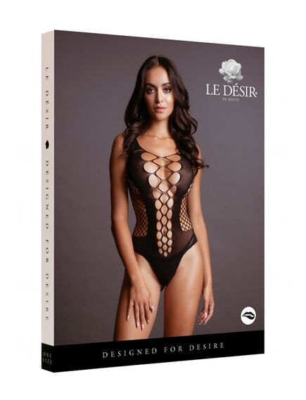 Боди Contrast Fence Net Teddy , изображение 2